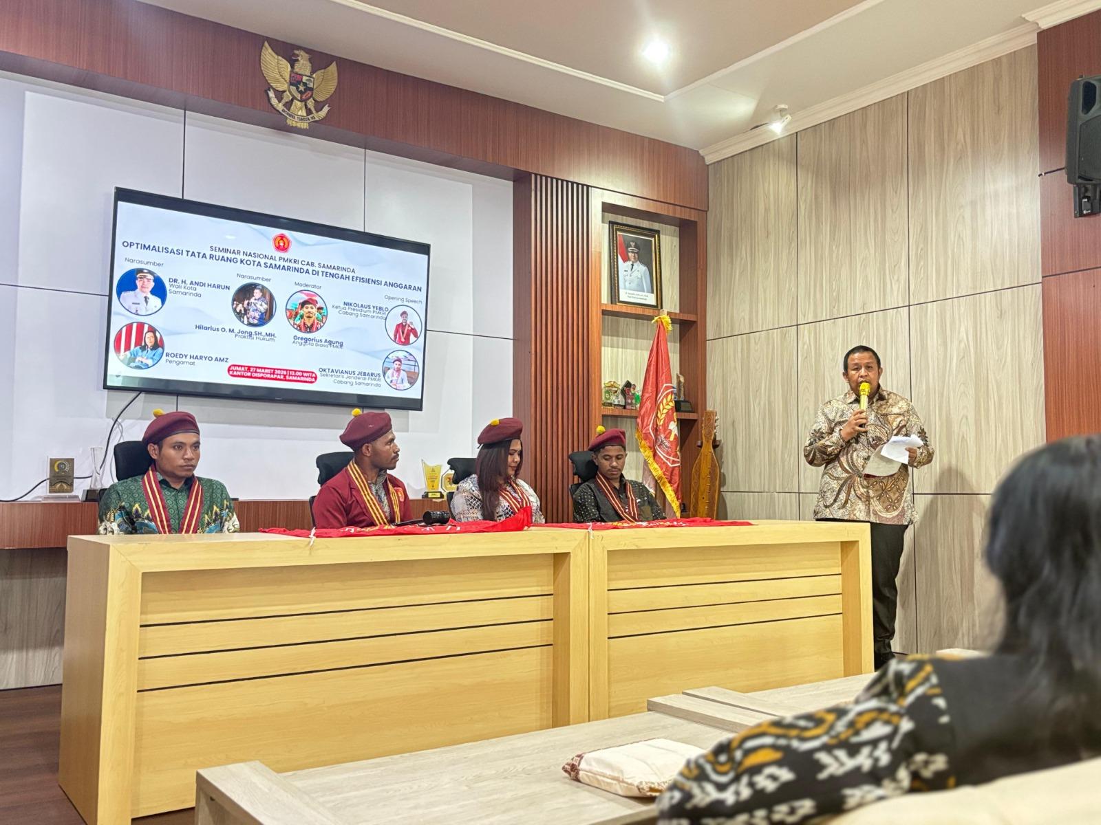 Pemkot Samarinda Apresiasi Seminar Nasional Digelar PMKRI, Mahasiswa Harus Jadi Mitra Pemerintah