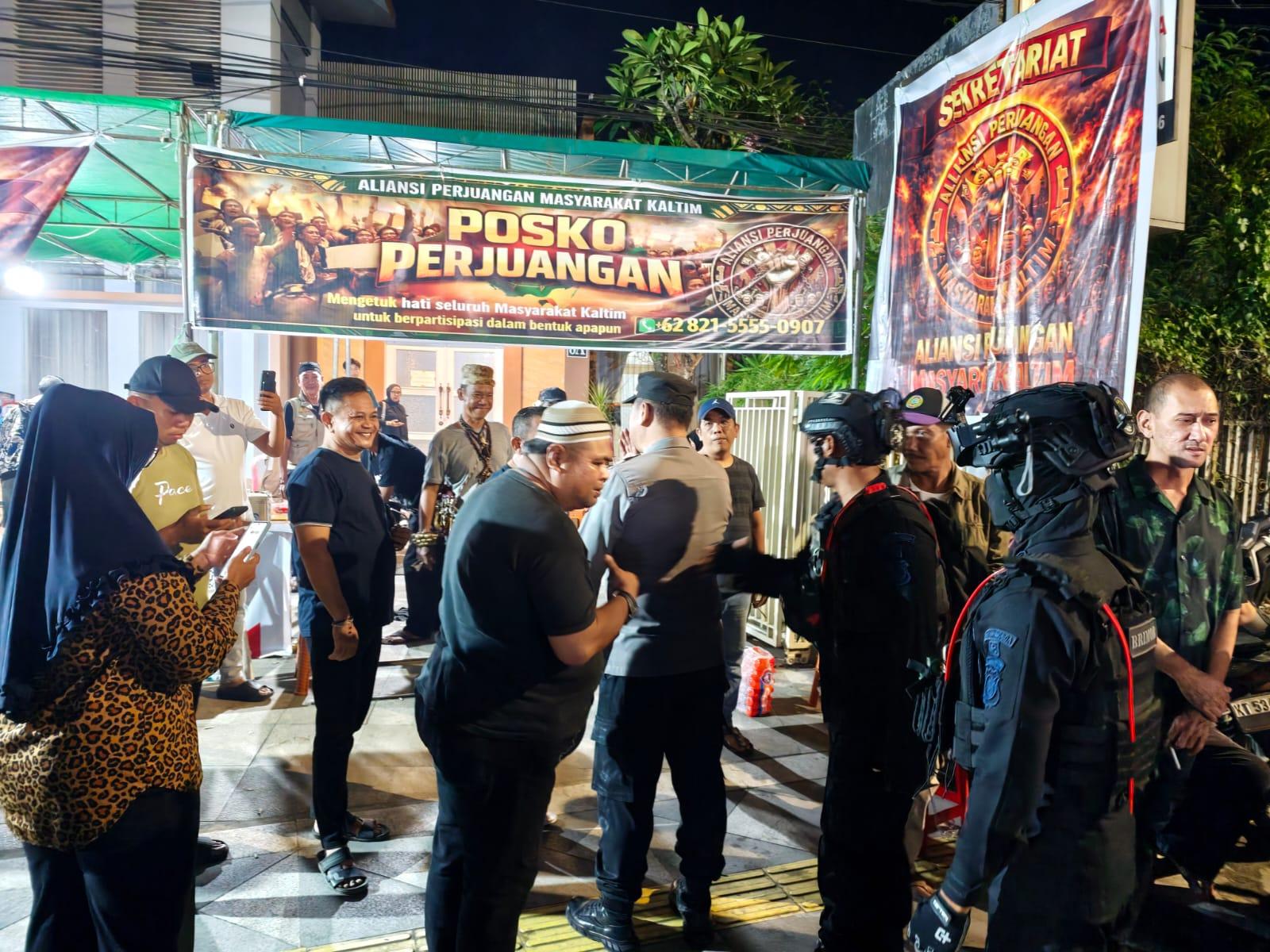 Samarinda Dijaga Ketat, Brimob Polda Kaltim Gelar Patroli Skala Besar Antisipasi Aksi 21 April