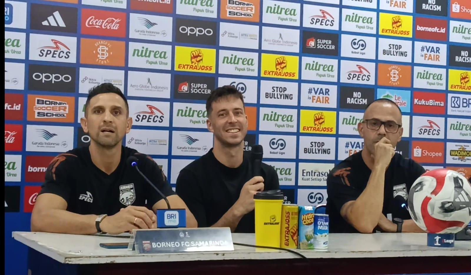 Fabio Lefundes Minta Skuat Pesut Etam Kontrol Emosi, Harapkan Kepemimpinan Wasit yang Adil
