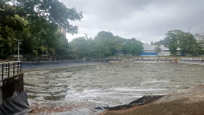 Bendali Telagasari Mendadak Surut, Ternyata ini yang Dilakukan DPU Balikpapan