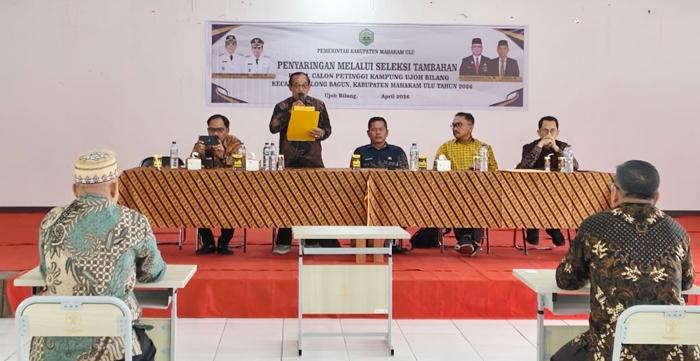 Seleksi Tambahan Digelar, 9 Bakal Calon Petinggi Kampung Ujoh Bilang Mahulu Disaring Jadi 5 Kandidat