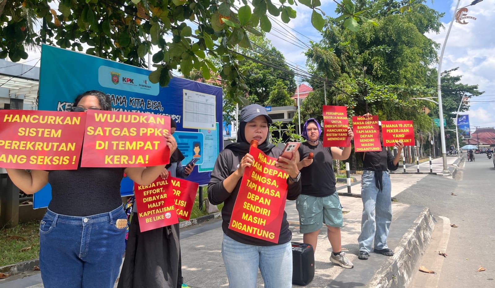 Perempuan Mahardhika Samarinda Soroti Nasib Buruh di Momen May Day