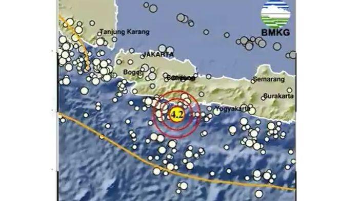 Gempa Pagi Ini Guncang Pangandaran Jawa Barat Magnitudo 4,2, Cek Info BMKG