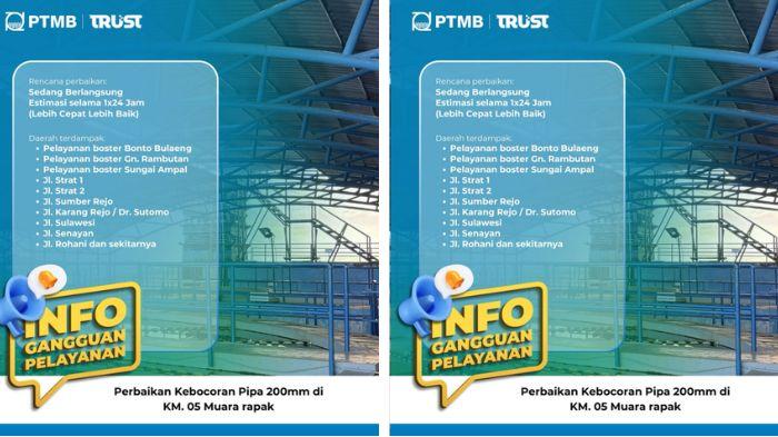 Daftar Lokasi Mati Air PDAM Balikpapan Hari Ini 8 Mei 2026