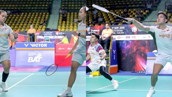 Rekap Hasil Badminton Thailand Open 2026 Hari Ini, Hanya Leo/Daniel dan Isyara/Rinjani ke QF
