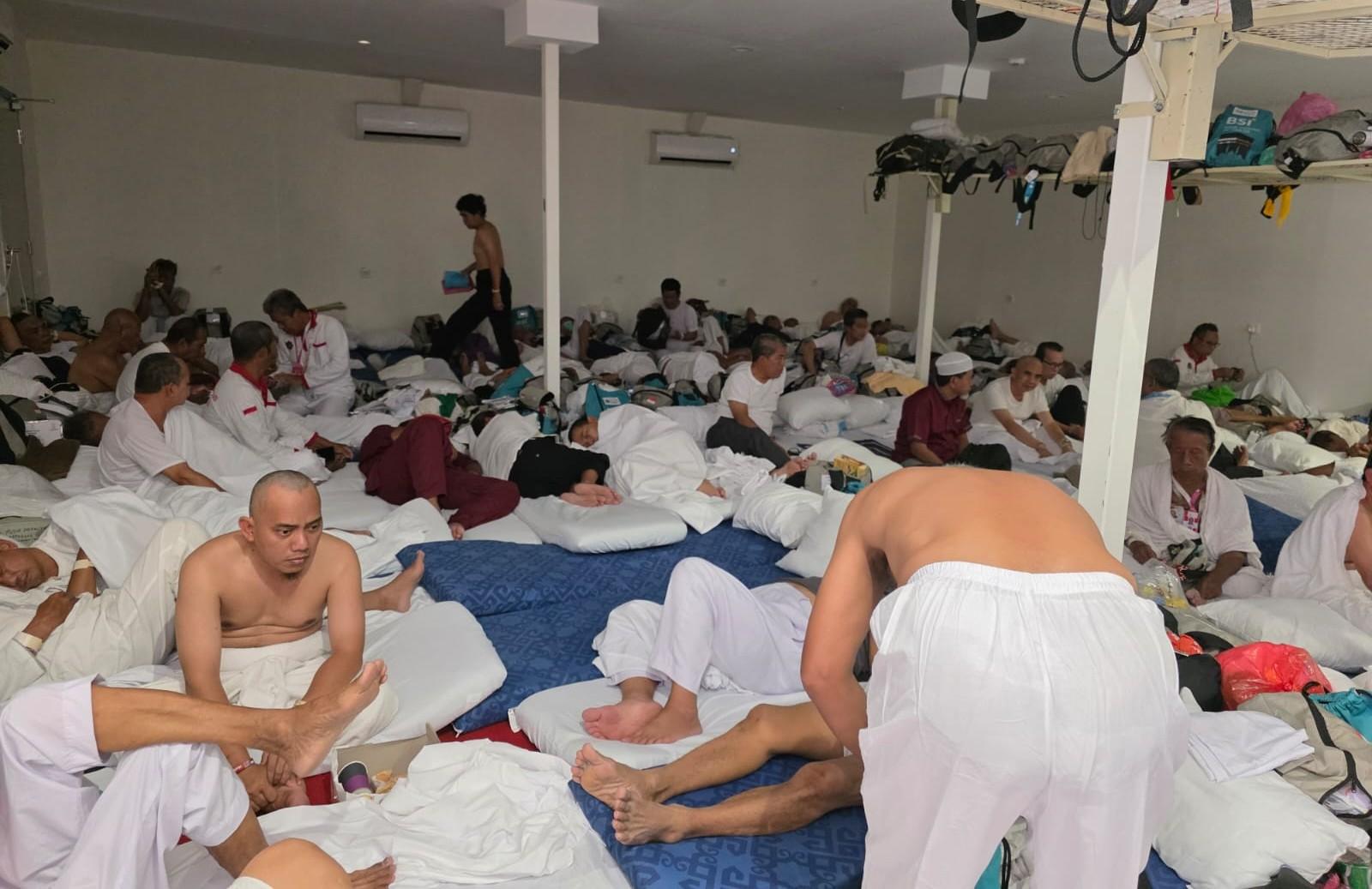Sempat Overkapasitas, Tenda Jemaah Haji Embarkasi Balikpapan di Mina Kini Dipastikan Aman