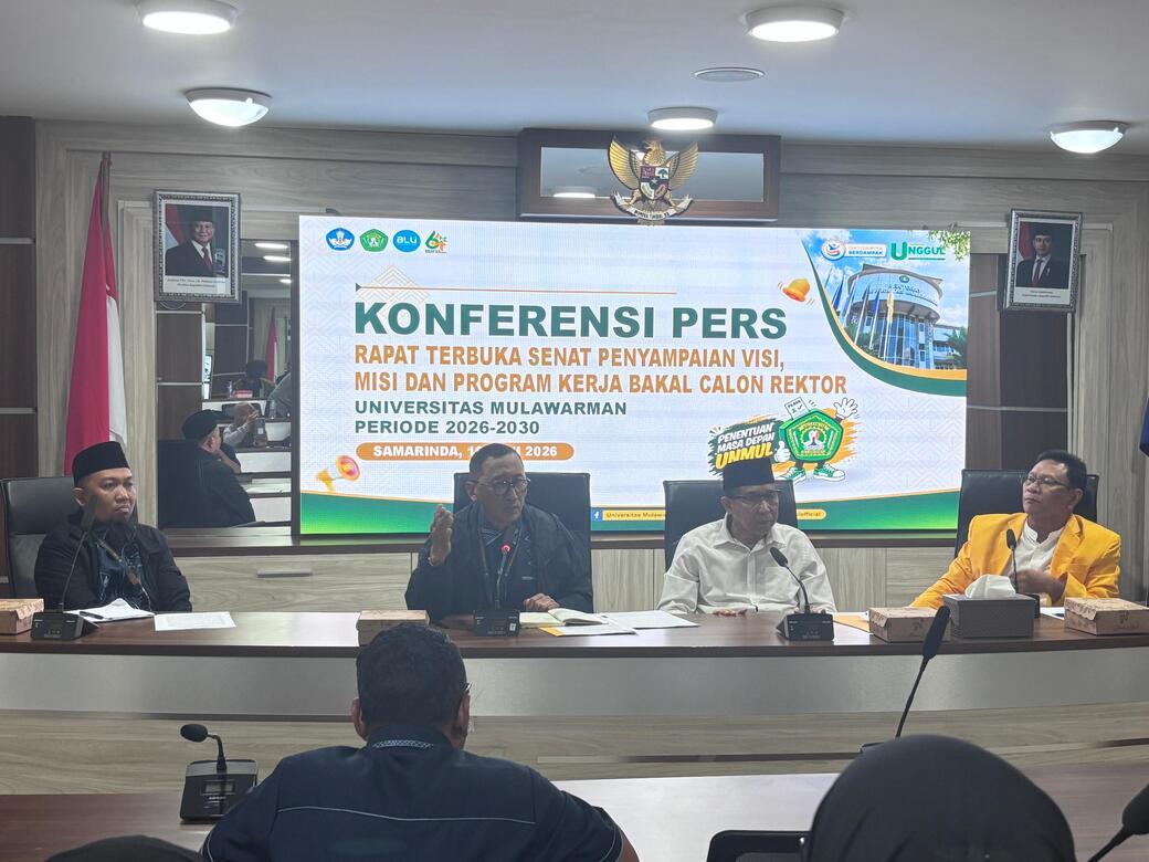Visi Misi 5 Bakal Calon Rektor Unmul Mendadak Ditunda, Ini Alasan Senat