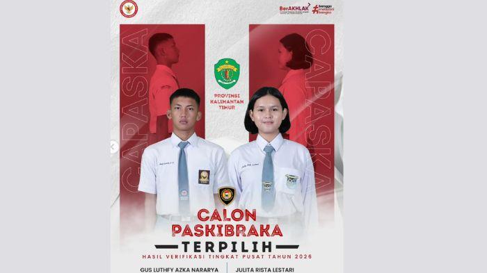 Daftar 76 Paskibraka Nasional 2026 untuk HUT ke-81 RI, Sosok Julita dan Gus Luthfy Wakil Kaltim - Tribunkaltim.co
