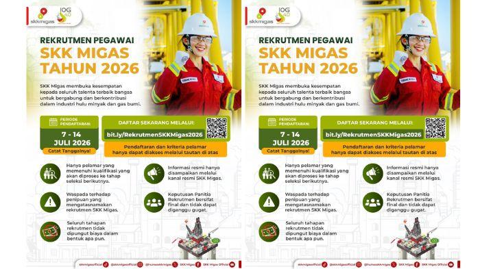 SKK Migas Buka Rekrutmen 2026, Simak Syarat, Cara Daftar, Batas Usia hingga Jadwal Lengkap - Tribunkaltim.co