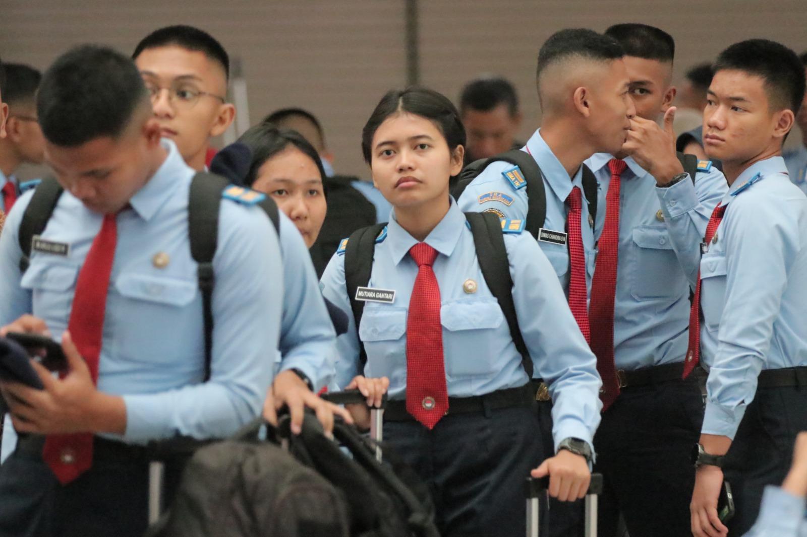 Sebanyak 191 Siswa SMA Taruna Nusantara Tiba di Kampus IKN - Tribunkaltim.co