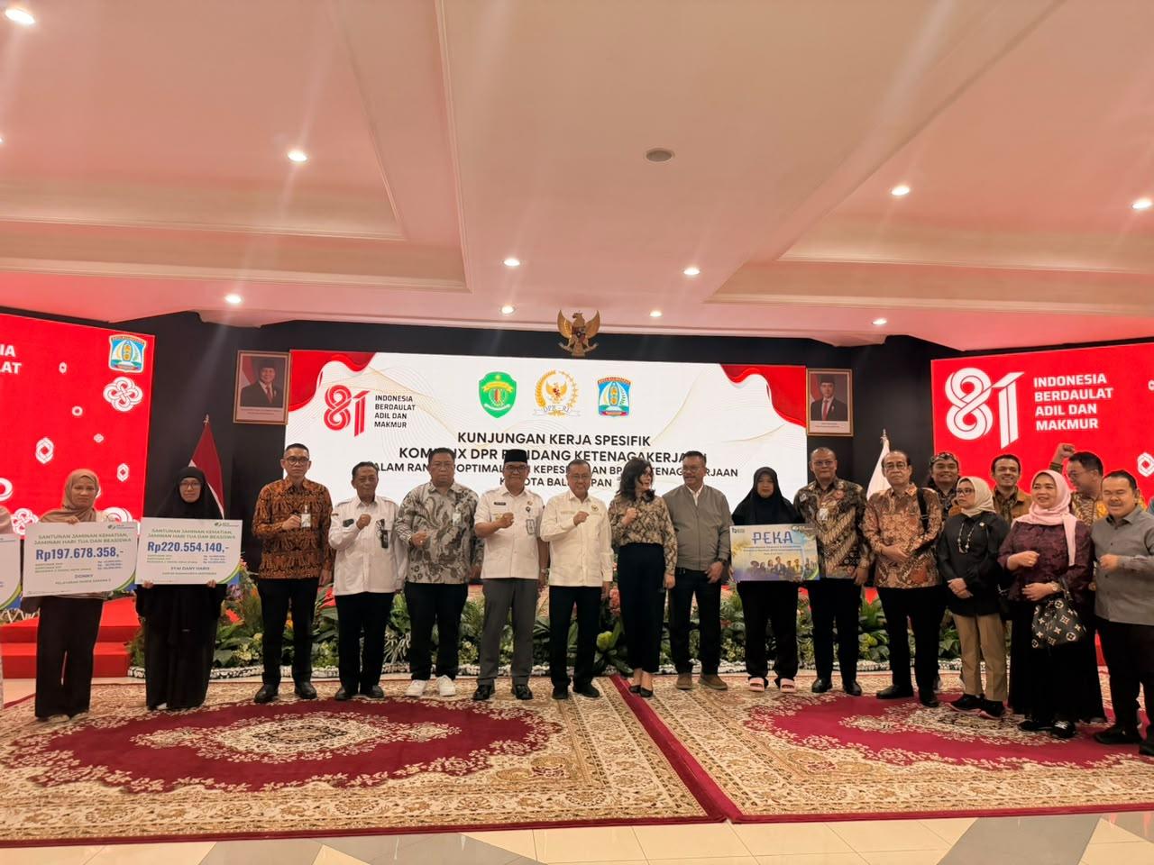 Wawali Balikpapan Akui Kepesertaan BPJS Ketenagakerjaan Baru 48 Persen - Tribunkaltim.co
