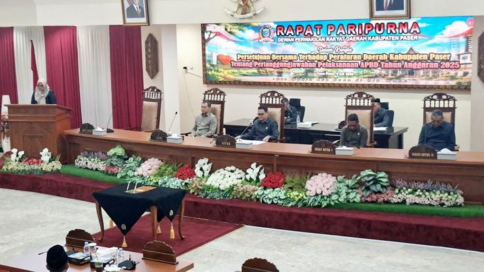 Banggar DPRD Paser Berikan Sederet Rekomendasi Atas Pertanggungjawaban APBD 2025 - Tribunkaltim.co