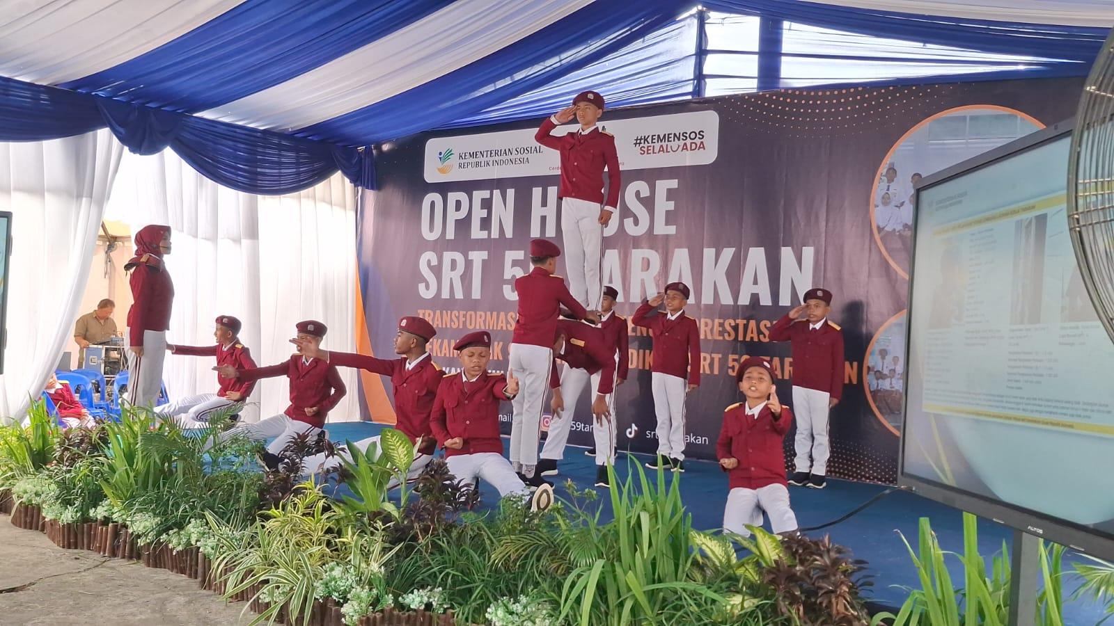 Kisah Haru Open House Sekolah Rakyat Terintegrasi 59 Tarakan, Putus Kemiskinan Lewat Pendidikan - Tribunkaltim.co