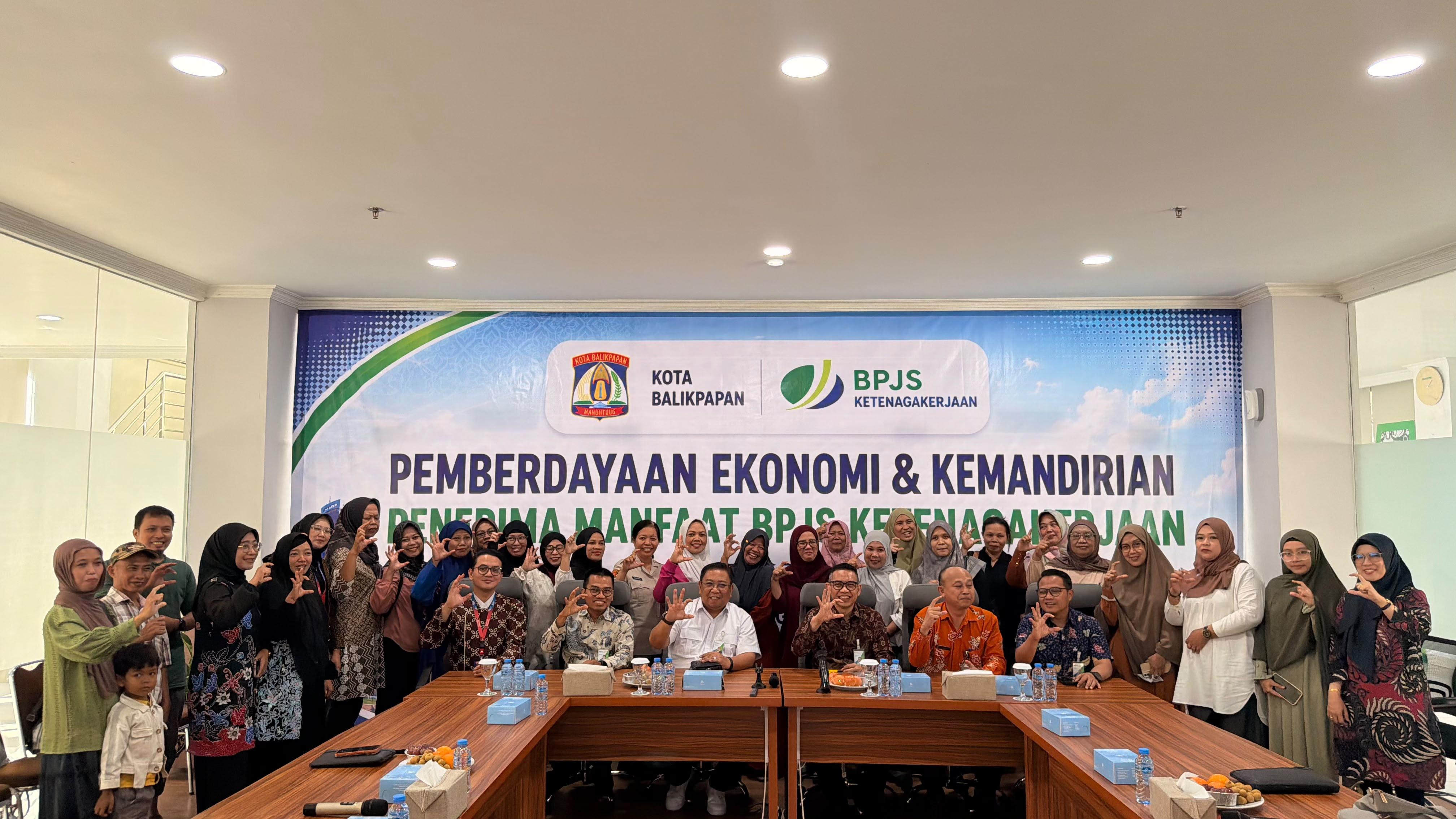 BPJS Ketenagakerjaan Bekali 30 Penerima Manfaat Jadi Wirausaha Lewat Program PEKA - Tribunkaltim.co