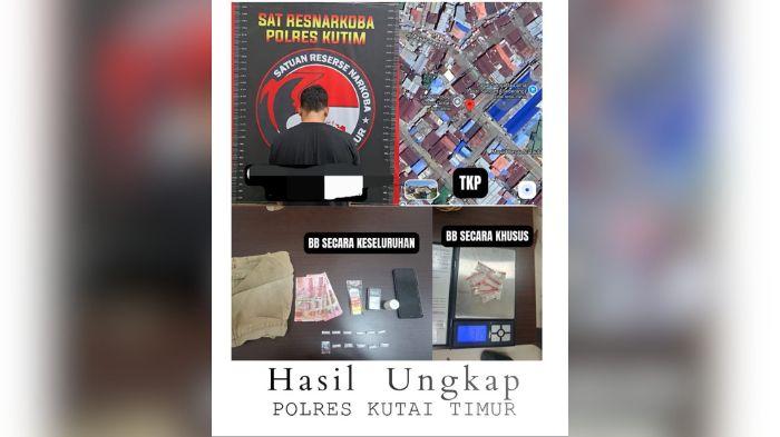 Nyambi Jadi Pengedar Sabu, Pria di Sangatta Selatan Ditangkap Polisi Saat Nongkrong di Pos Ronda - Tribunkaltim.co