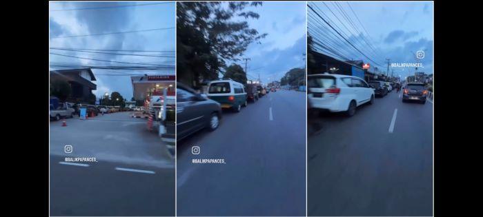 Lagi! Viral Antrean Super Panjang Kendaraan Demi Isi BBM di 'Kota Minyak' Balikpapan Sejak Pagi Buta - Tribunkaltim.co