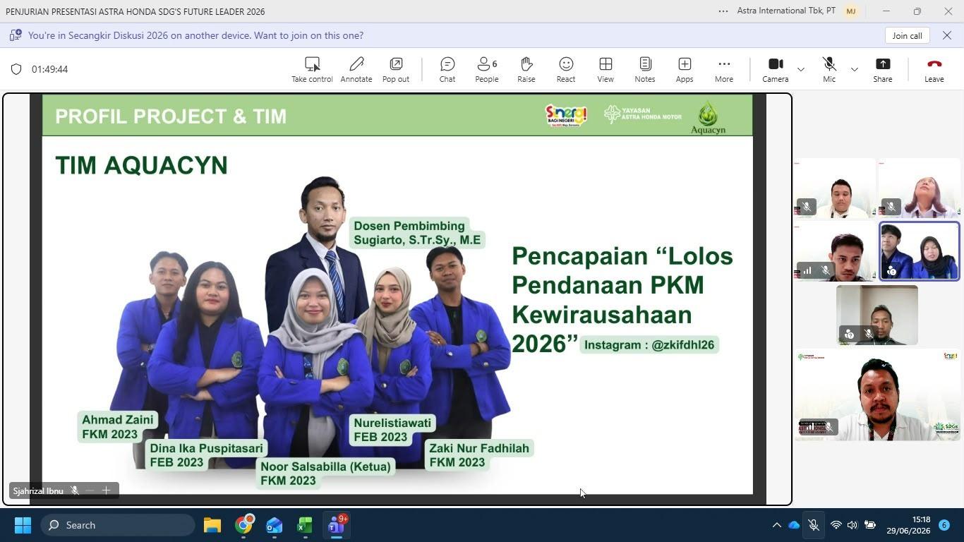 Astra Motor Kalimantan Timur 2 Dukung Mahasiswa Samarinda dalam Astra Honda SDGs Future Leaders 2026 - Tribunkaltim.co