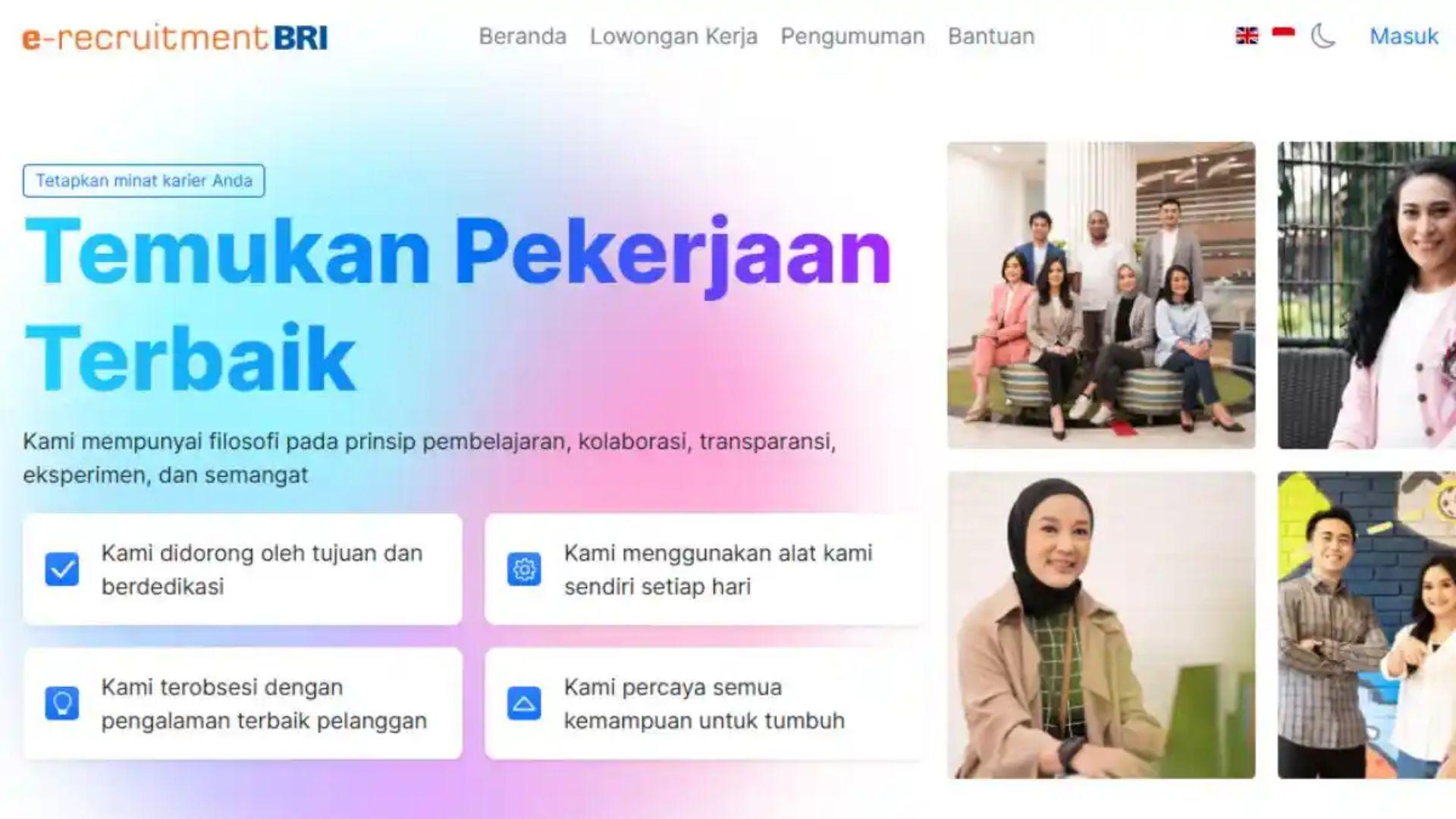Lowongan Kerja di BRI untuk Banking Associate Program, Lulusan D3 hingga S1 - Tribunkaltim.co