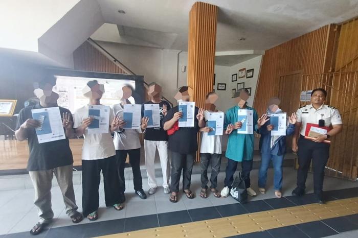 8 Warga Binaan Rutan Balikpapan Bebas Lewat Program Pembebasan dan Cuti Bersyarat - Tribunkaltim.co