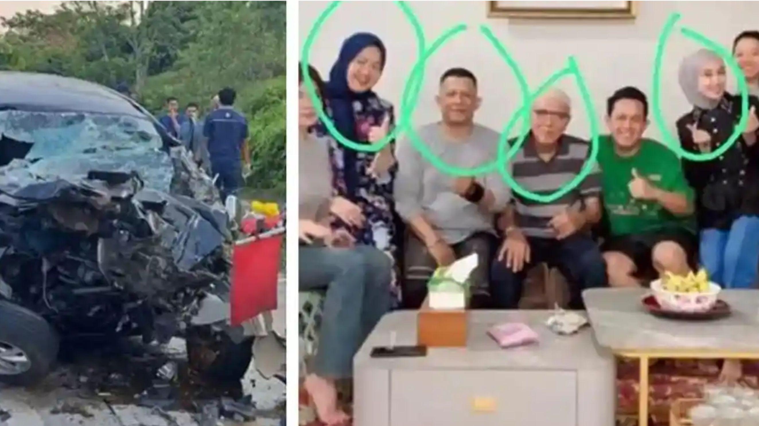 Azikra Selamat dari Kecelakaan Maut Tol Lampung, 4 Anggota Keluarga Tewas Saat Pulang Liburan - Tribunkaltim.co