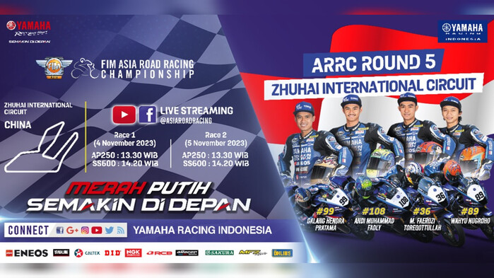 Para Pembalap Tim Yamaha Racing Indonesia Optimistis Raih Poin Maksimal di ARRC 2023 China - 231103.jpg
