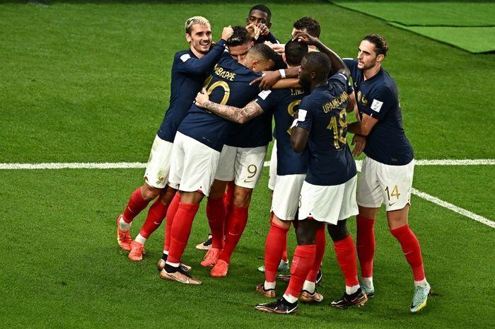 Hasil Piala Dunia 2022: Prancis vs Australia 4-1, Olivier Giroud dan Kylian Mbappe Ukir Sejarah