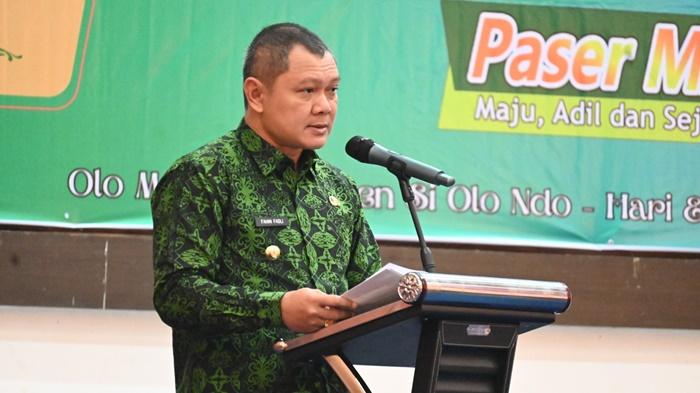 Bupati Paser Paparkan 9 Program Prioritas Pemda, Capaian Sudah Menyentuh Angka 46,05 Persen
