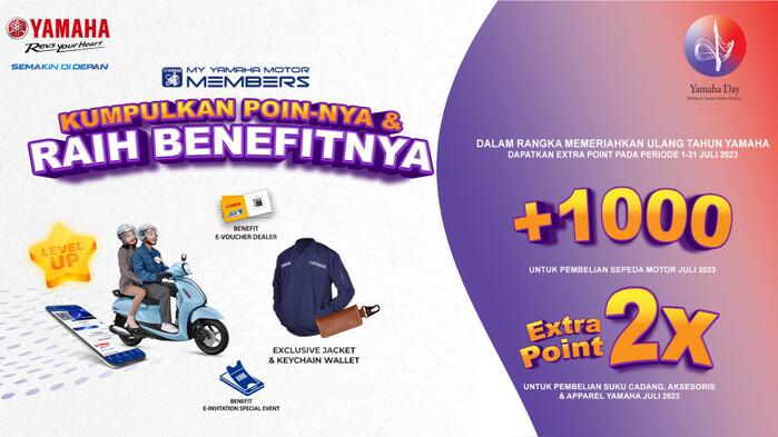 Gebyar Yamaha Day Juli 2023, Ayo Ikuti Beragam Aktivitas dan Raih Hadiah