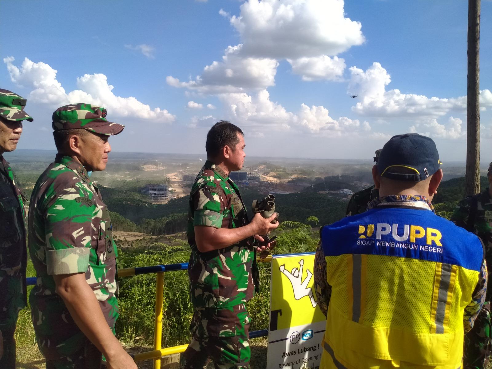Kunjungan KASAD di IKN, Dapat Gelar Adat Paser hingga Tinjau Kesiapan HUT RI di Ibu Kota Negara
