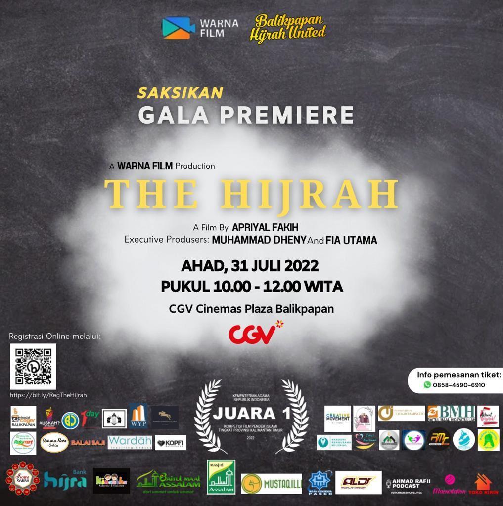 Kolaborasi Balikpapan Hijrah United dan Warna Film Paser Berhasil Juara 1 Film Pendek Islami