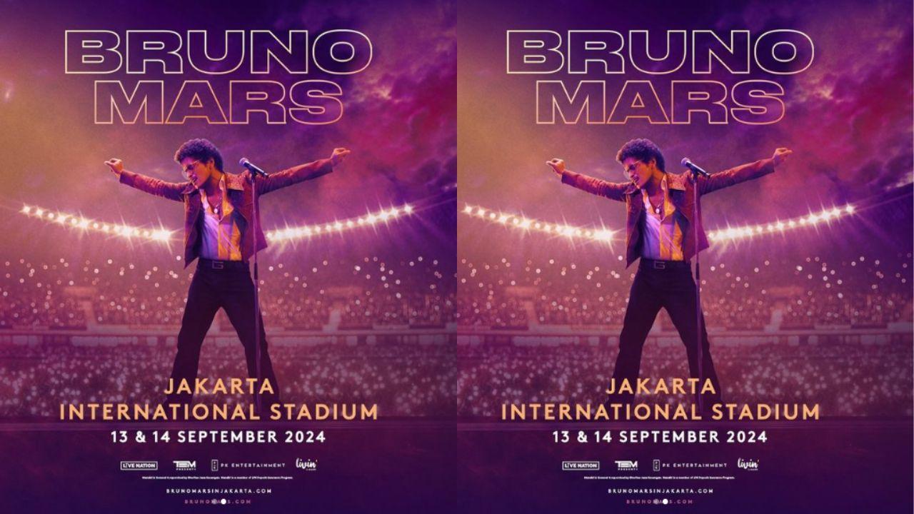 Cek Prediksi Setlist Beserta Rundown Konser Bruno Mars di Jakarta Besok