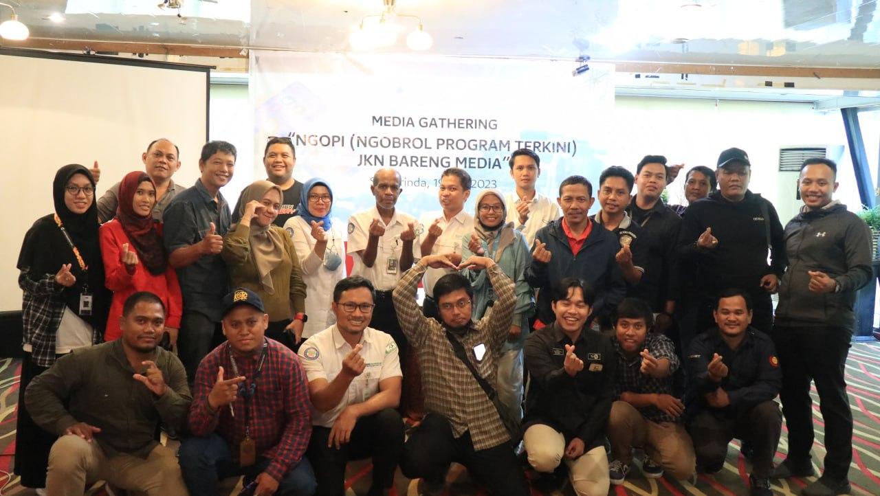 Kepala BPJS Kesehatan Samarinda Ngopi Bareng Wartawan, Singgung Program JKN