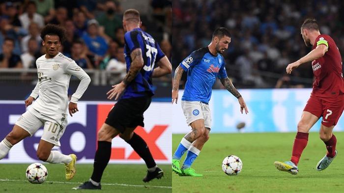 REKAP Hasil Liga Champions Matchday Pertama: Bayern Bantai Inter Milan, Napoli Permalukan Liverpool