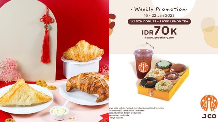 Promo J.CO Hari ini Jumat 20 Januari 2023, Dapatkan 6 Donat dan Lemo Tea hanya Rp 70.000