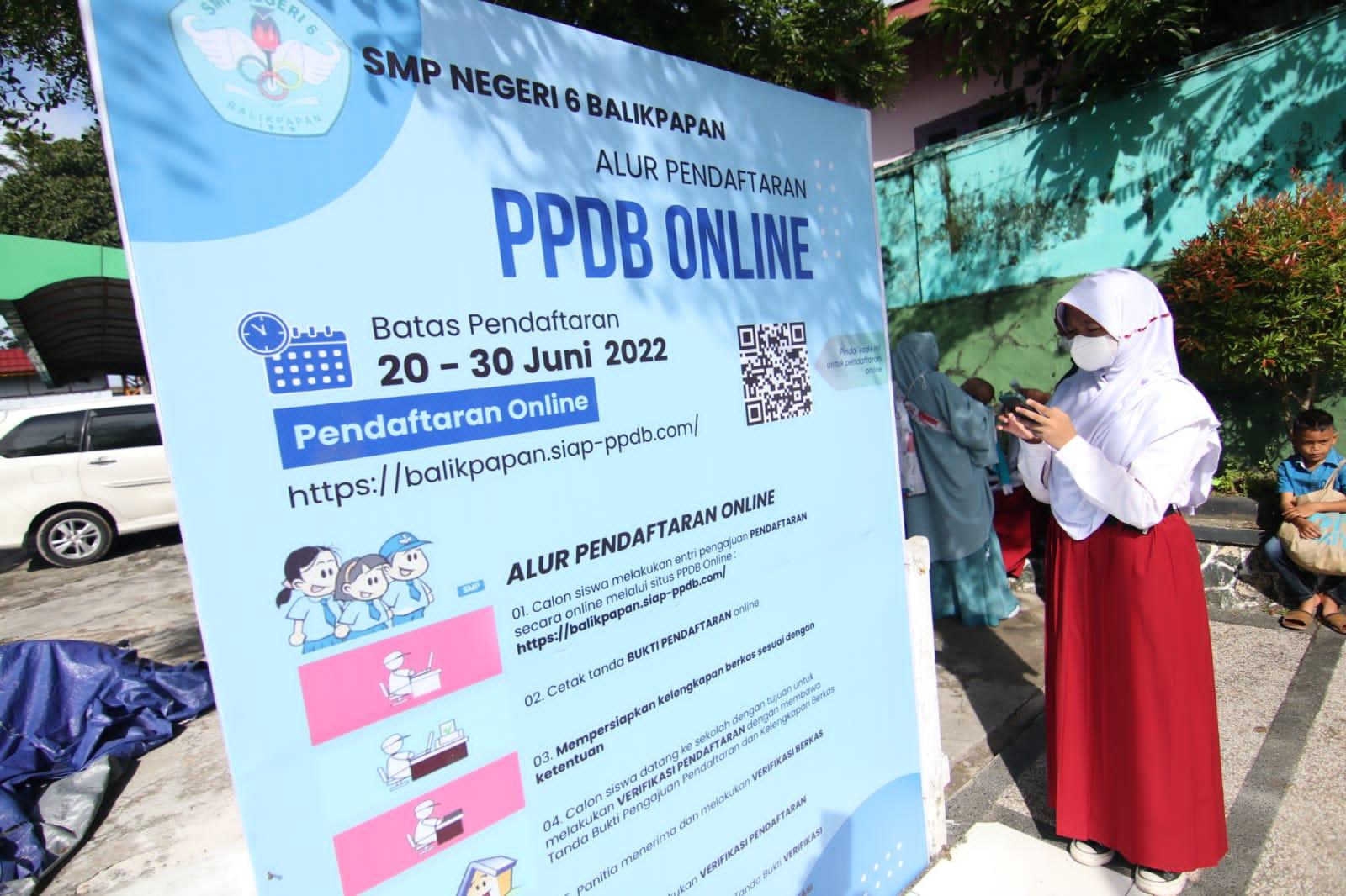 Pendaftaran PPDB Online di Balikpapan, Jaringan Internet Sering Gangguan Jadi Kendala