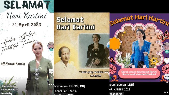 25 Template CapCut Hari Kartini 2023, Rayakan dengan Twibbon Video dan Bagikan ke IG atau WA