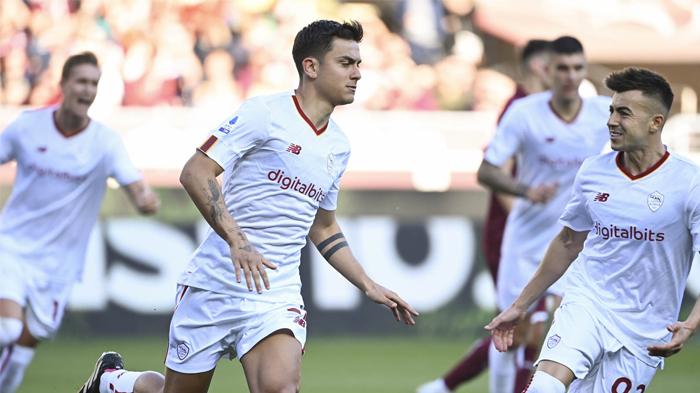 Terbaru Hasil Liga Italia: Kalahkan Torino 1-0, Paulo Dybala Bawa AS Roma Tempel Lazio
