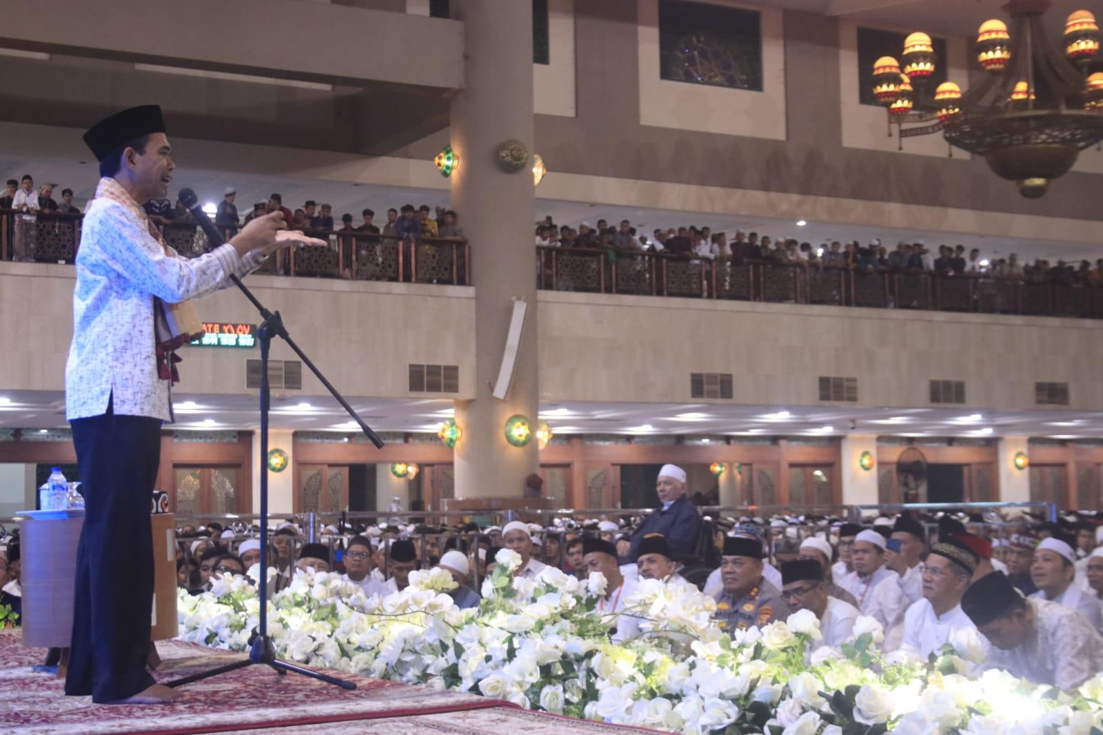 Ceramah di Samarinda, Ustadz Abdul Somad Ajak Teladani Makna Hijrahnya Sahabat Nabi Muhammad SAW