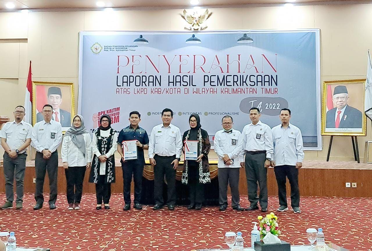 Pemkot Bontang Kembali Raih Predikat Opini WTP dari BPK RI Perwakilan Kaltim