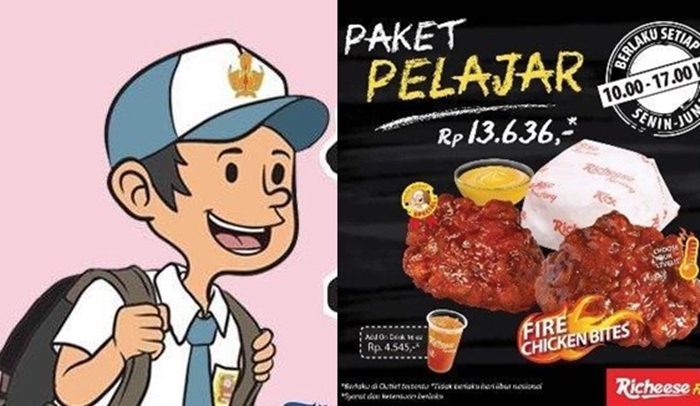 Kabar Gembira Promo Richeese Factory Bagi Paket Pelajar Cuma Rp 13.636 Simak Cara Dapatkannya Buruan