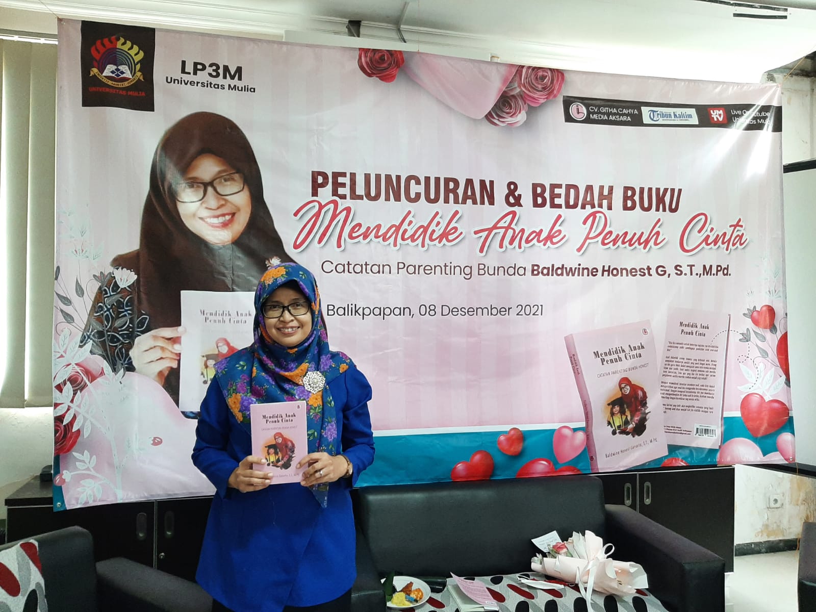 Baldwine Honest Kenalkan Buku Bertajuk Mendidik Anak Penuh Cinta