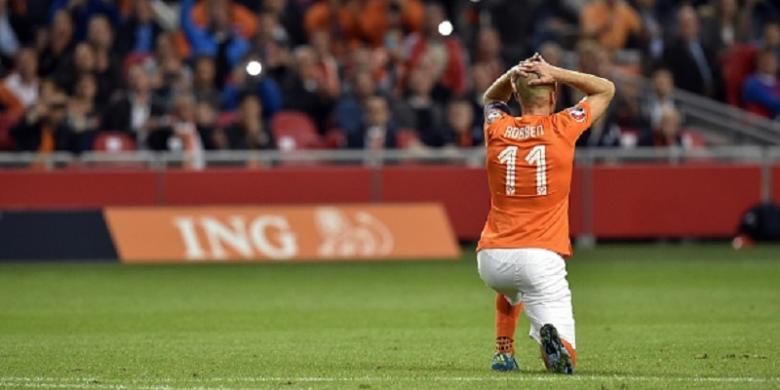 Tebus Kekalahan di Piala Eropa, Robben Bidik Piala Dunia