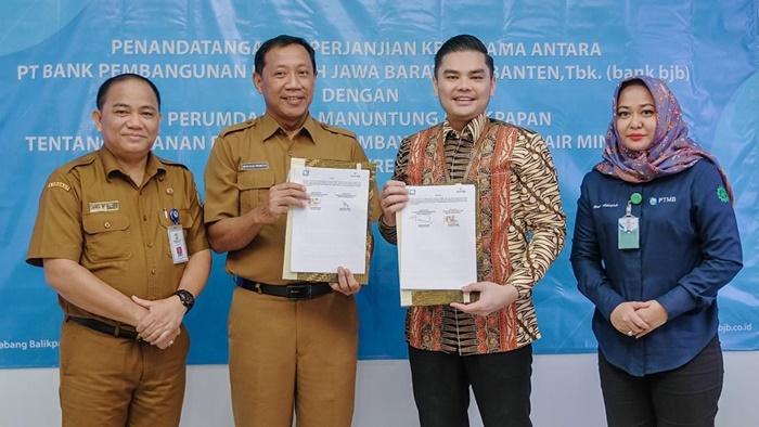 bank bjb Jalin Kolaborasi dengan Perumda Tirta Manuntung Balikpapan