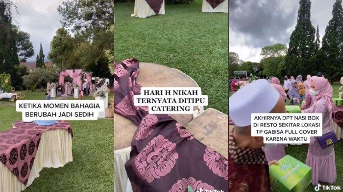 Viral Pengantin Ditipu Jasa Katering, Tak Datang ke Lokasi Acara, Begini Akhirnya Hidangan buat Tamu