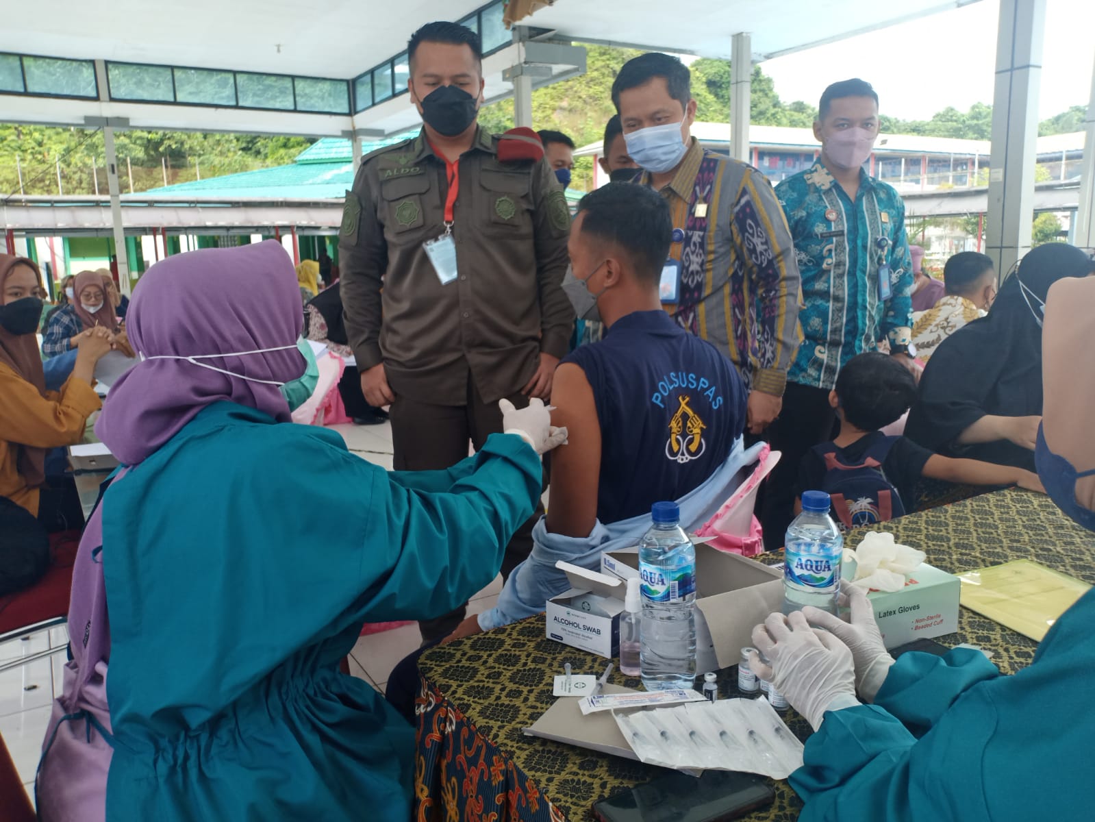 Ciptakan Herd Immunity, Binda Kaltim Vaksinasi Booster Kolaborasi dengan Lapas Narkotika Samarinda