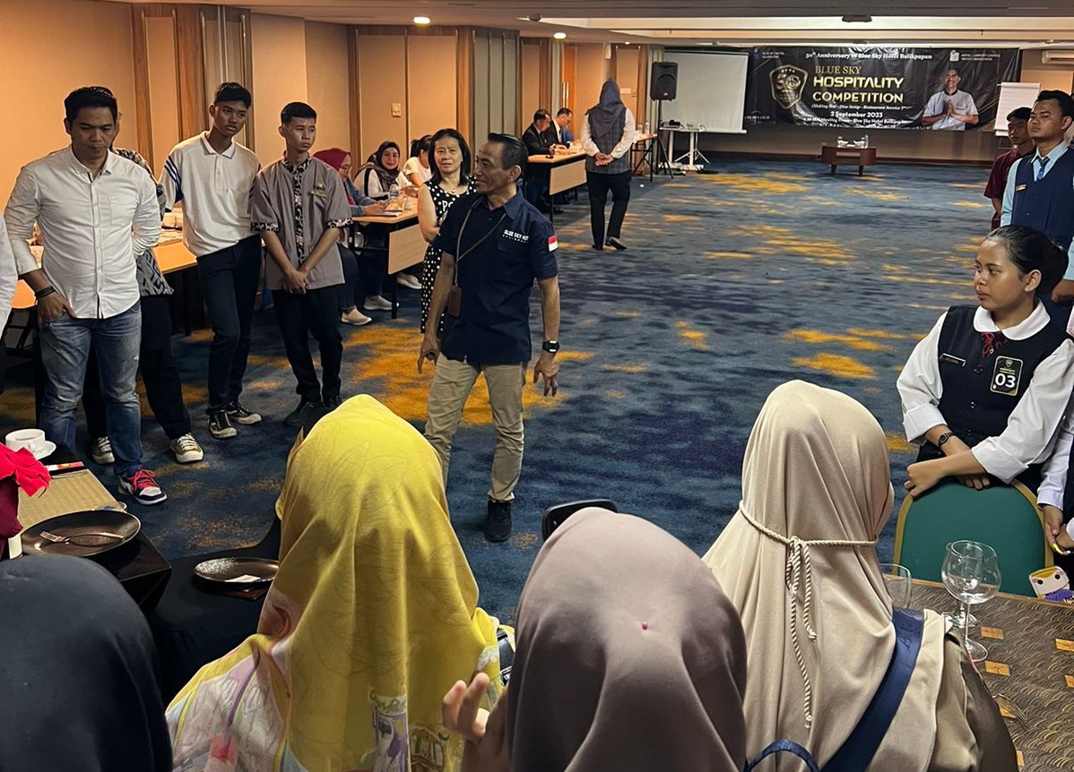 Tim Politeknik Negeri Balikpapan Juara I Blue Sky Hospitality Competition