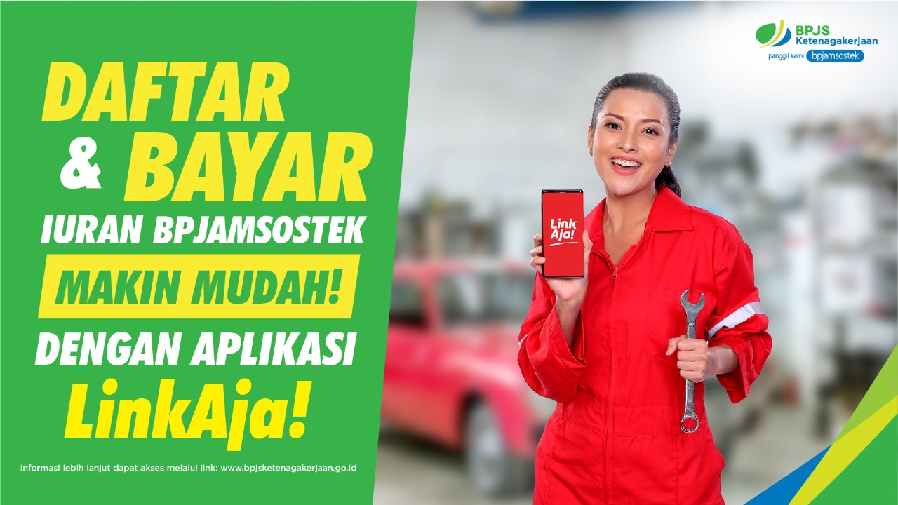 Gandeng LinkAja, BPJAMSOTEK Beri Kemudahan Pendaftaran dan Pembayaran Iuran Peserta