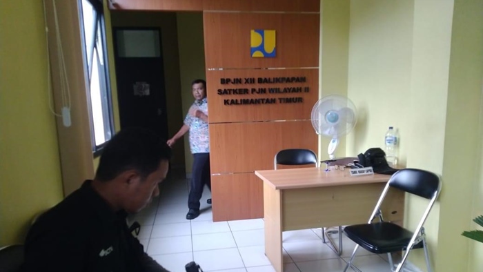 Usai OTT KPK, Kantor Dinas PUPR PERA Kalimantan Timur Tampak Sepi