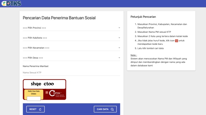 PKH2022 Cair! Data Penerima Bantuan Sosial Bisa Dilihat Via Login cekbansos kemensos.go.id Pakai KTP