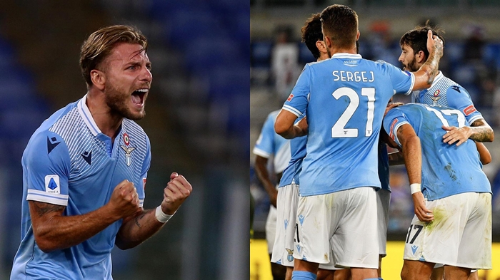 Hasil Liga Italia, Lazio Tumbangkan Brescia, Ciro Immobile Jauhi Ronaldo di Daftar Top Skor Serie A